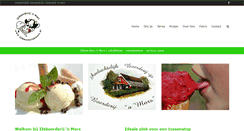 Desktop Screenshot of ijsboerderijnmors.nl